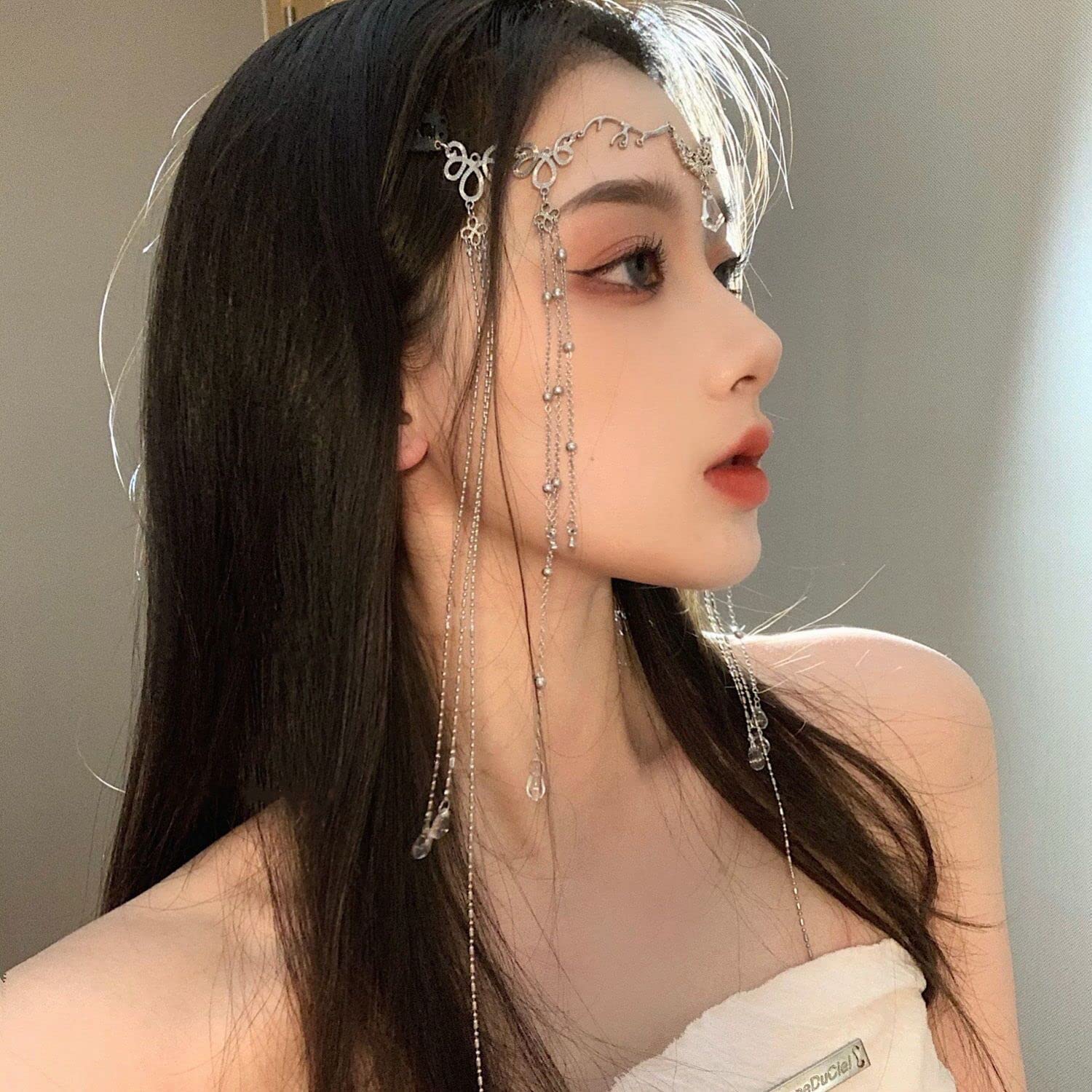 Amazon.com : E EMZHOLE Ethnic style Headband Head Chain with